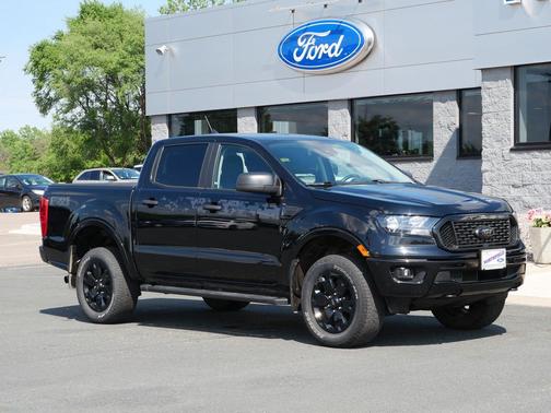 Shadow Black 2022 Ford Ranger XLT