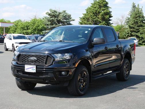 Shadow Black 2022 Ford Ranger XLT