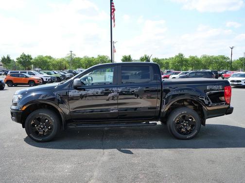 Shadow Black 2022 Ford Ranger XLT
