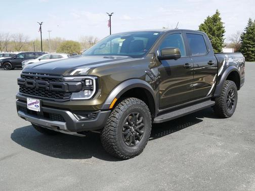 Shelter Green Metallic 2026 Ford Ranger Raptor