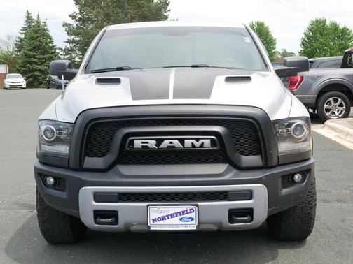 Bright Silver Metallic Clearcoat 2017 RAM 1500 Rebel