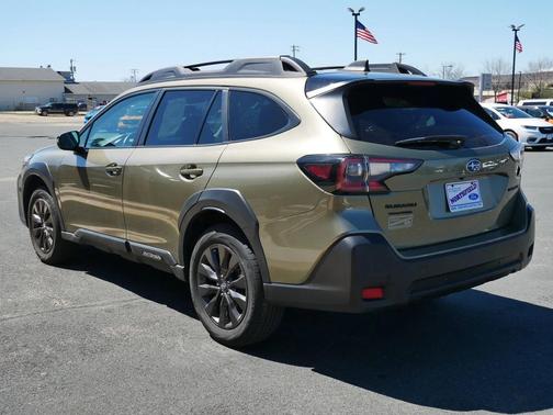 Autumn Green Metallic 2025 Subaru Outback Onyx Edition