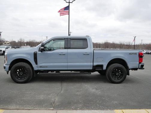Gray 2024 Ford F-350 Lariat