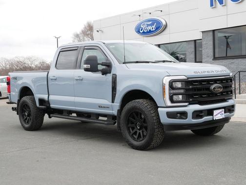 Gray 2024 Ford F-350 Lariat