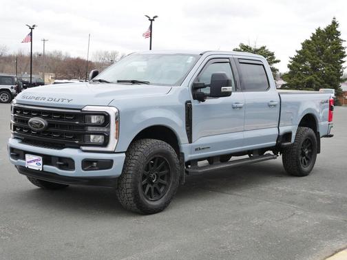 Gray 2024 Ford F-350 Lariat