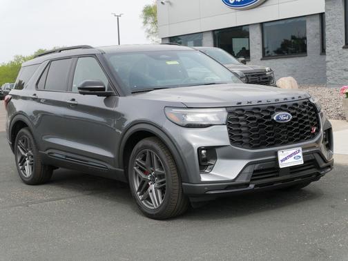 Carbonized Gray Metallic 2026 Ford Explorer ST