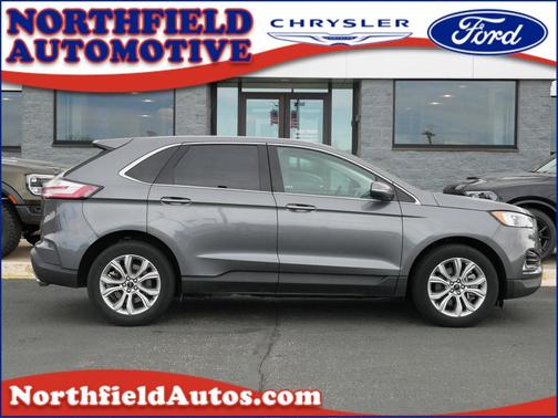Carbonized Gray Metallic 2024 Ford Edge Titanium