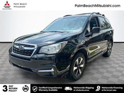 Crystal Black Silica 2018 Subaru Forester 2.5i Premium