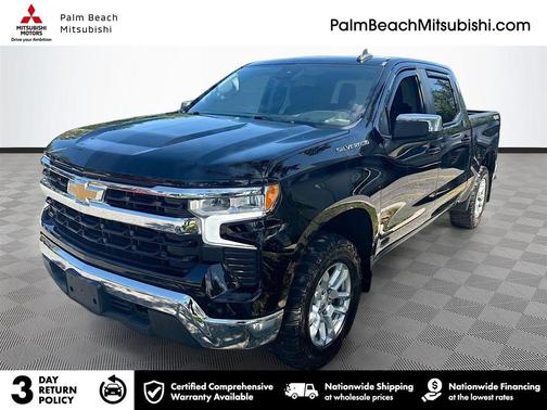 Black 2022 Chevrolet Silverado 1500 LT