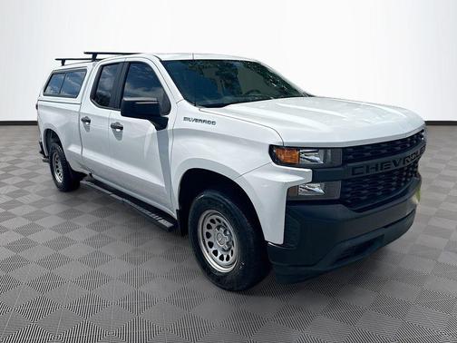 Summit White 2021 Chevrolet Silverado 1500 WT