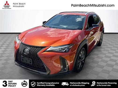 Cadmium Orange 2019 Lexus UX 200 F Sport