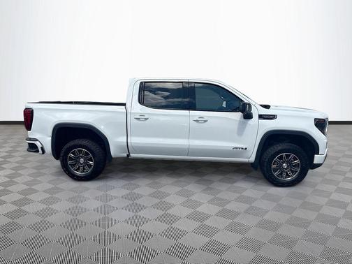 Summit White 2025 GMC Sierra 1500 AT4