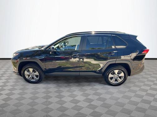 Midnight Black Metallic 2025 Toyota RAV4 Hybrid LE