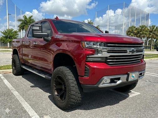 Cajun Red Tintcoat 2019 Chevrolet Silverado 1500 High Country