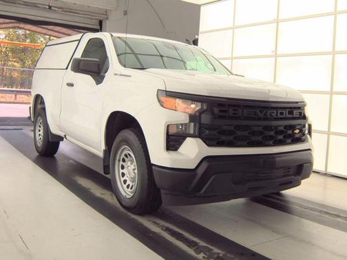 Summit White 2023 Chevrolet Silverado 1500 WT