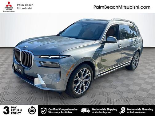 Skyscraper Grey Metallic 2023 BMW X7 xDrive40i