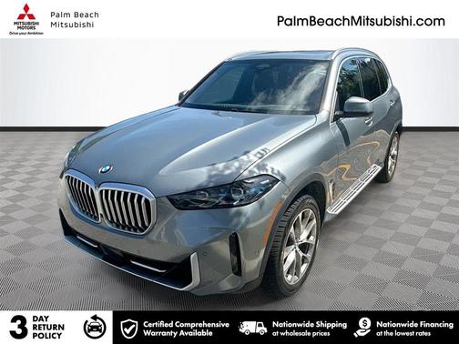 Gray Metallic 2024 BMW X5 sDrive40i