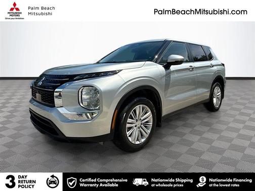 Silver Alloy 2024 Mitsubishi Outlander ES