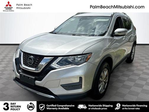 Brilliant Silver Metallic 2019 Nissan Rogue SV