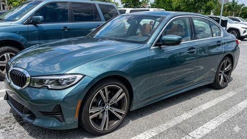 Blue Ridge Mountain Metallic 2021 BMW 330 330i