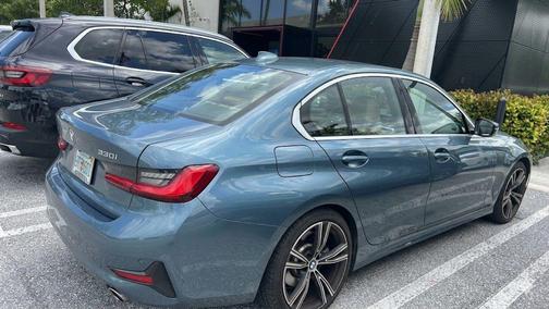 Blue Ridge Mountain Metallic 2021 BMW 330 330i