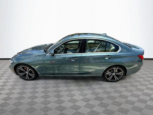 Blue Ridge Mountain Metallic 2021 BMW 330 330i