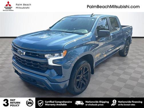 Lakeshore Blue Metallic 2024 Chevrolet Silverado 1500 RST