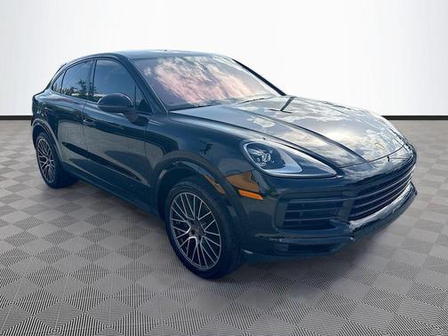 Black 2023 Porsche Cayenne Platinum Edition