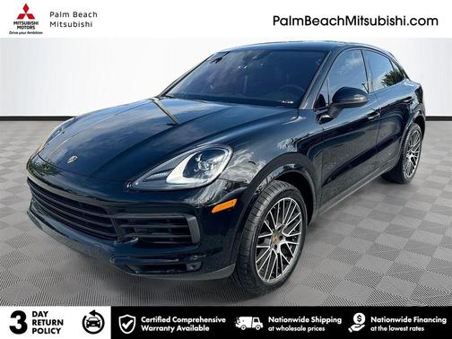 Black 2023 Porsche Cayenne Platinum Edition