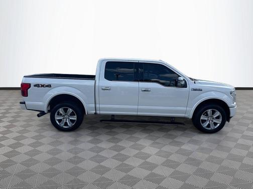 White Platinum 2019 Ford F-150 Platinum