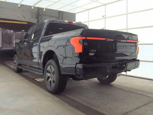 Antimatter Blue Metallic 2022 Ford F-150 Lightning LARIAT