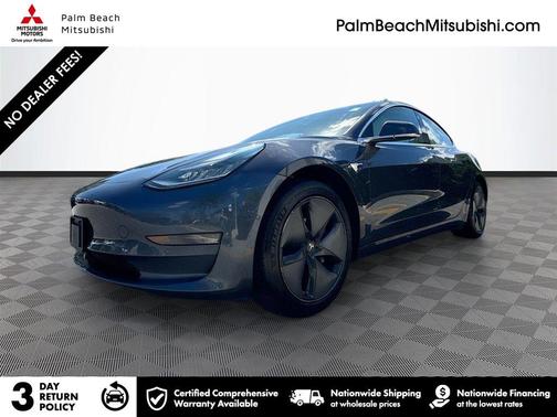Gray 2018 Tesla Model 3 Long Range