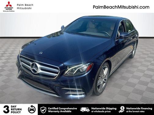 Lunar Blue Metallic 2019 Mercedes-Benz E-Class 4MATIC