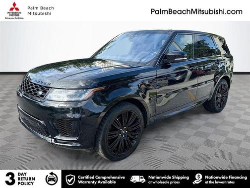 Black 2022 Land Rover Range Rover Sport HSE Dynamic