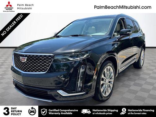 Stellar Black Metallic 2024 Cadillac XT6 Premium Luxury AWD