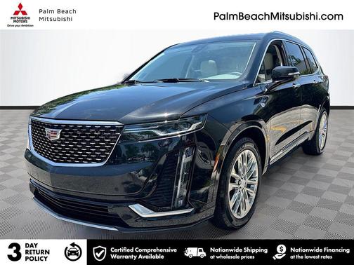 Stellar Black Metallic 2024 Cadillac XT6 Premium Luxury AWD