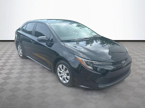 Midnight Black Metallic 2024 Toyota Corolla LE
