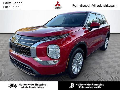 Red Diamond 2026 Mitsubishi Outlander ES 1.5T 2WD