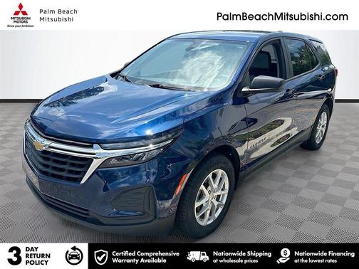 Blue Glow Metallic 2023 Chevrolet Equinox LS