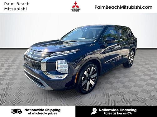 Cosmic Blue Metallic 2026 Mitsubishi Outlander SE