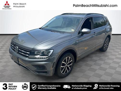 Platinum Gray Metallic 2019 Volkswagen Tiguan 2.0T SE 4MOTION