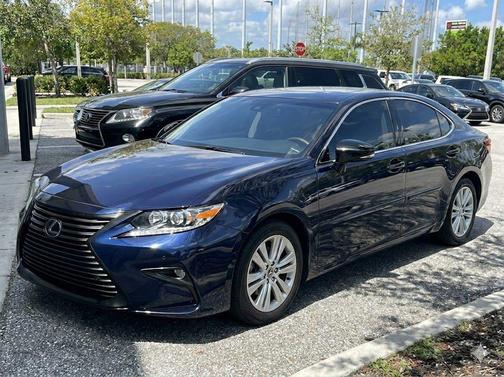 Dark Blue 2015 Lexus ES 350 Base