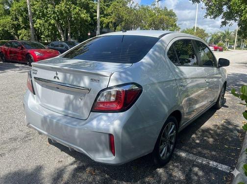 Diamond White 2024 Mitsubishi Mirage G4 LE