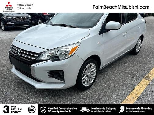 Diamond White 2024 Mitsubishi Mirage G4 LE