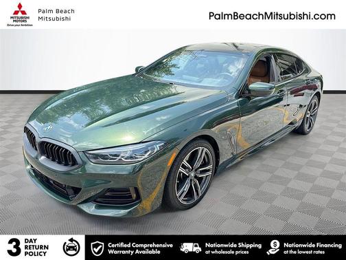 San Remo Green Metallic 2023 BMW 840 Gran Coupe i