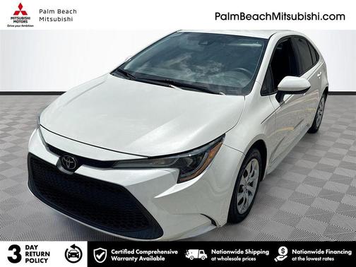 Blizzard Pearl 2021 Toyota Corolla LE