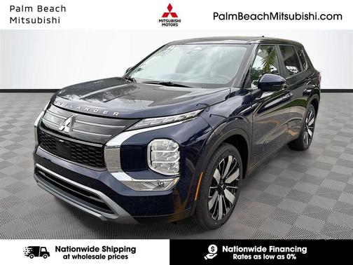 Cosmic Blue Metallic 2026 Mitsubishi Outlander SE
