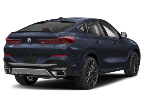 Carbon Black Metallic 2025 BMW X6 xDrive40i
