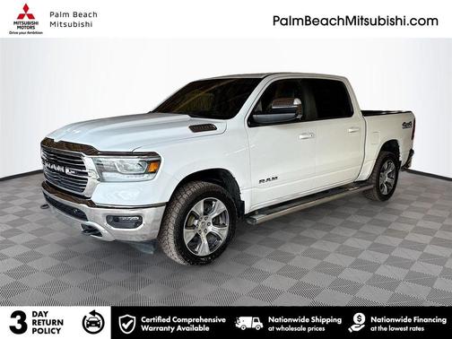 Bright White Clearcoat 2024 RAM 1500 Laramie