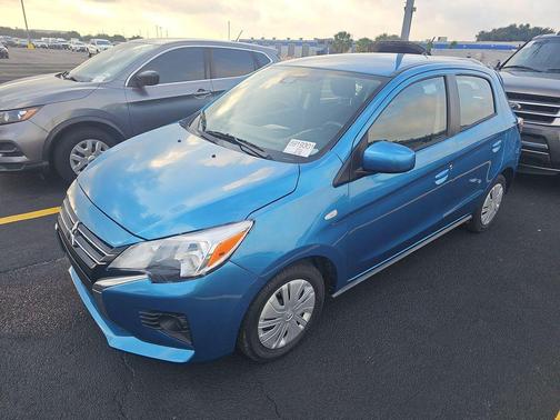 Blue 2024 Mitsubishi Mirage ES